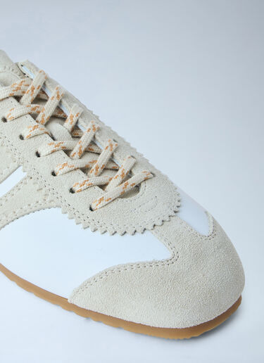 Dries Van Noten Suede Panel Trainers White dvn0263026