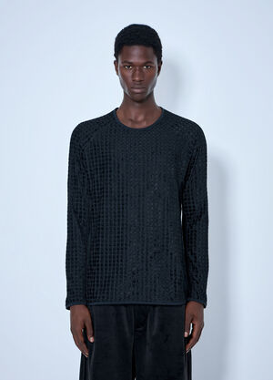 Y-3 Reversible Running Long Sleeve T-Shirt Black yyy0165013