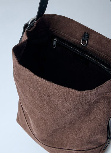 LN-CC® - Lemaire: Belted Tote Bag - Brown Lemaire Belted Tote Bag Brown lem0266026