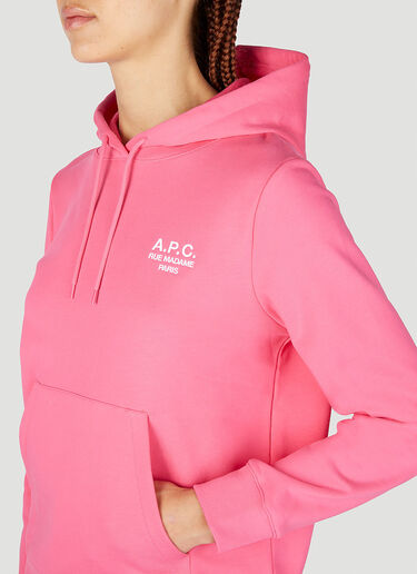 A.P.C. Manuela Hooded Sweatshirt Pink apc0251010