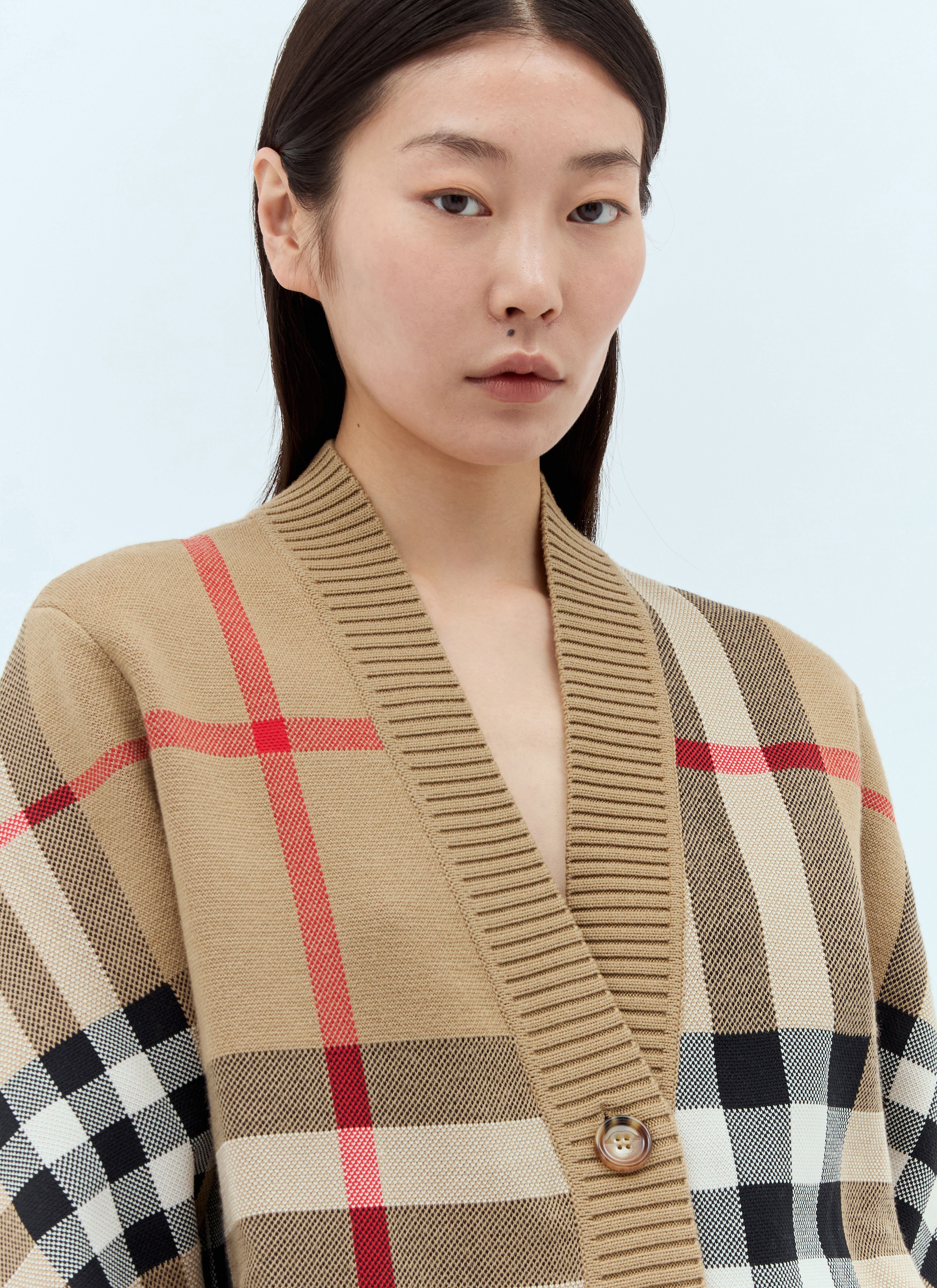 Burberry long cardigan online