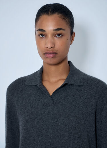 The Row Oashi Top Grey row0265016