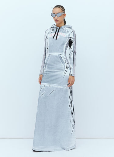 D-Aral Hooded Maxi Dress Diesel D-Aral Hooded Maxi Dress Denim dsl0254029