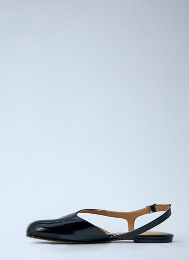 Maison Margiela Tabi Flat Slingback Black mla0264058