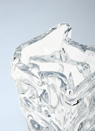 Sculpted Glass Vase POLSPOTTEN Sculpted Glass Vase Clear wps0692206