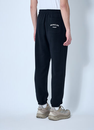 Moncler x FRGMT Hiroshi Fujiwara 徽标贴饰运动裤  黑色 mfr0160060