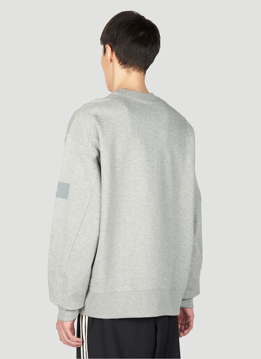 Y-3 Logo Print Sweatshirt Grey yyy0352022