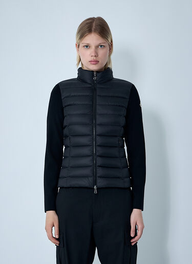 Moncler Wool-Blend Cardigan Black mon0261040