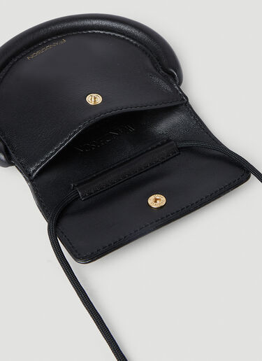 JW Anderson Bumper Moon Nano Pouch Black jwa0351006