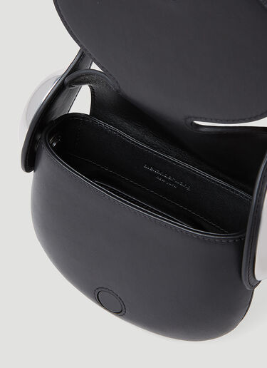 Alexander Wang Dome Leather Mini Handbag Black awg0253046