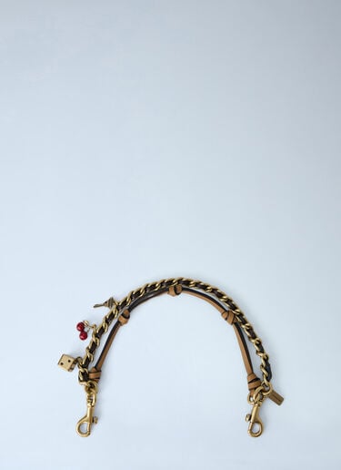 Coach Swag Bag Charm Brown coa0264031