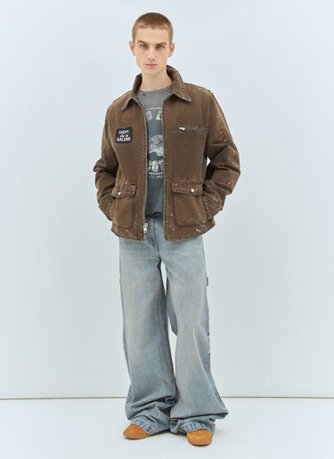 Billy B Work Jacket Gallery Dept. Billy B Work Jacket Brown gdp0158037