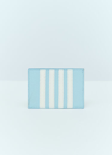 Thom Browne Four-Bar Cardholder Blue thb0155014