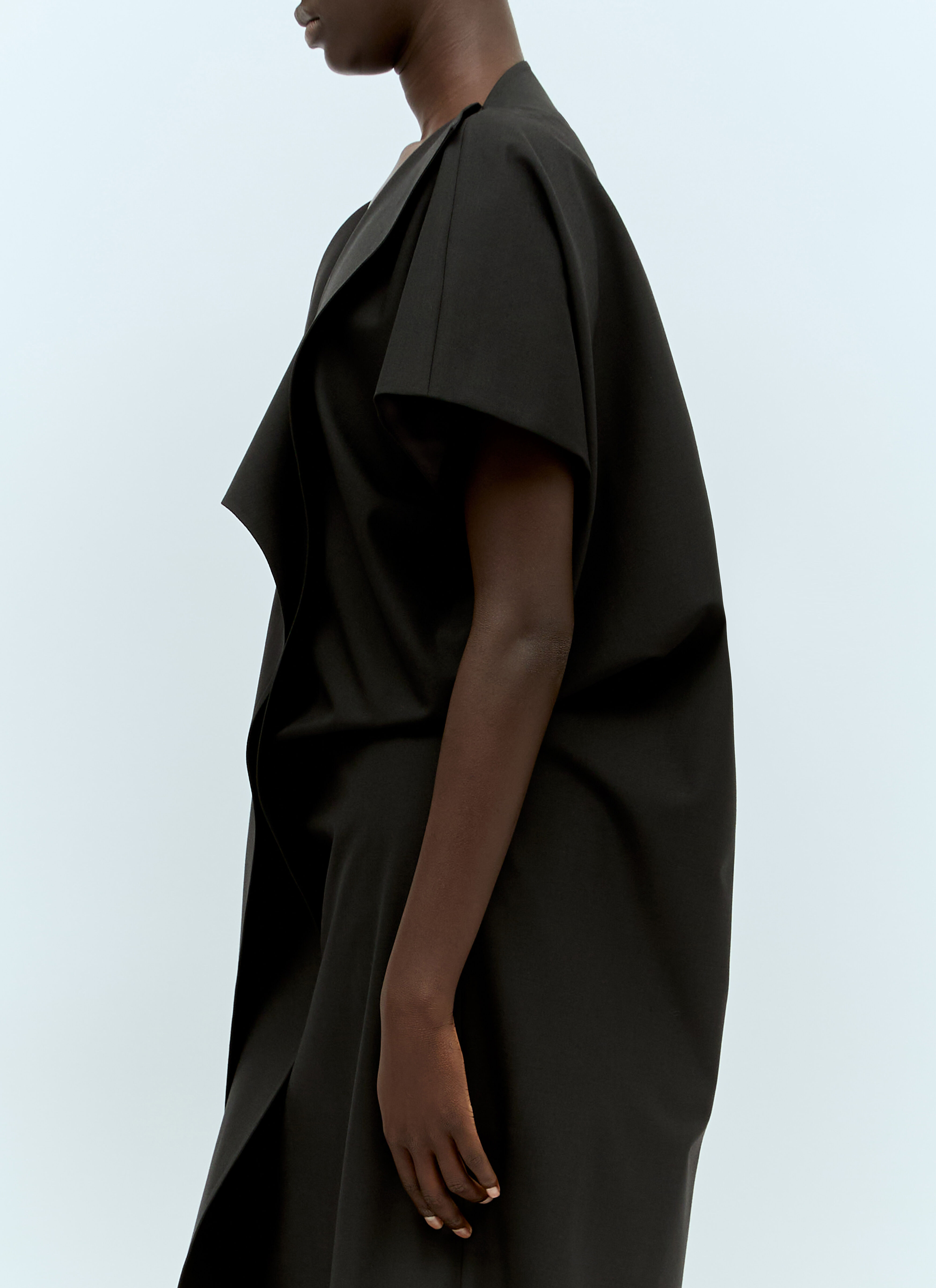 定価39万タグ付き新品LEONIE DRESS W2968 Black The Row Women's' Leonie Dress in Black | LN-CC®