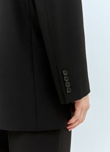 The Row Timoty Wool Blazer Black row0257003