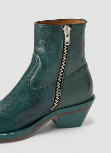 ION Cowboy Boots Green ion0140003