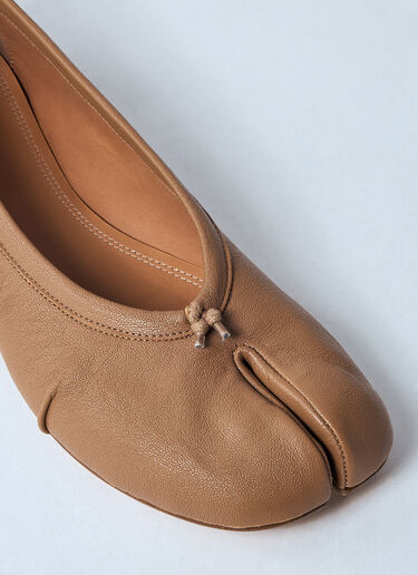 Maison Margiela Tabi 芭蕾舞浅口鞋 米色 mla0259021