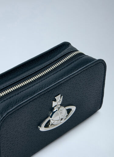 Vivienne Westwood Orb Motif Leather Wallet Black vvw0266034