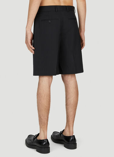 Acne Studios 테일러드 플리츠 쇼츠 블랙 acn0152015