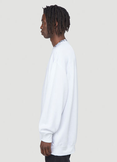 Acne Studios Oversized Sweatshirt White acn0141011