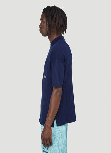 Napa by Martine Rose E-Towan Polo Shirt Blue nap0140010