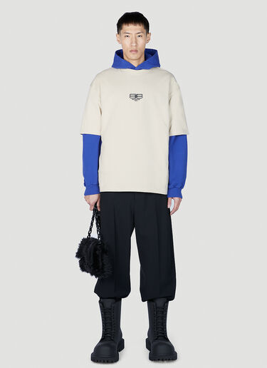 Balenciaga BB Logo T-Shirt Beige bal0151022