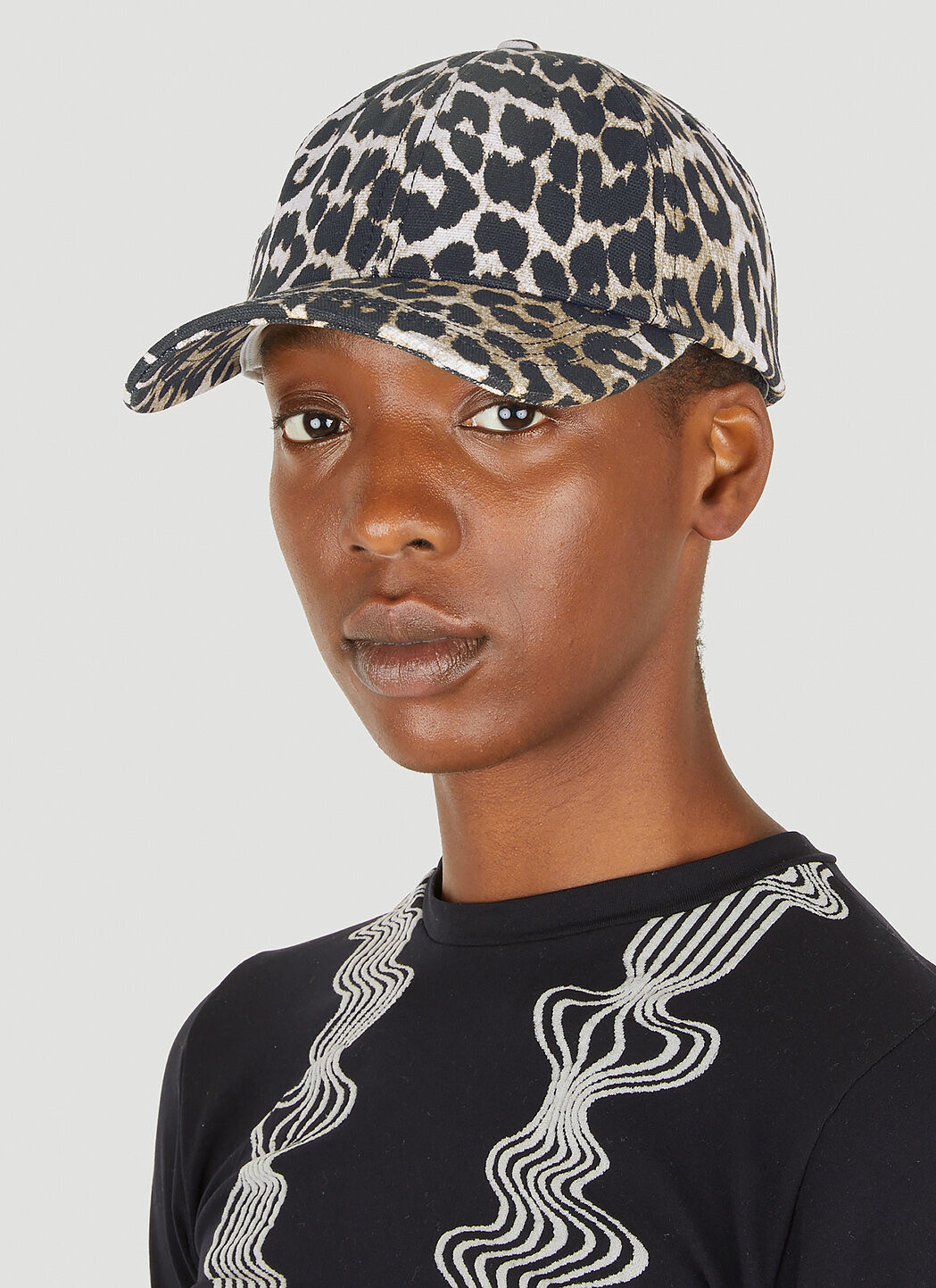 Leopard print baseball hat 2025