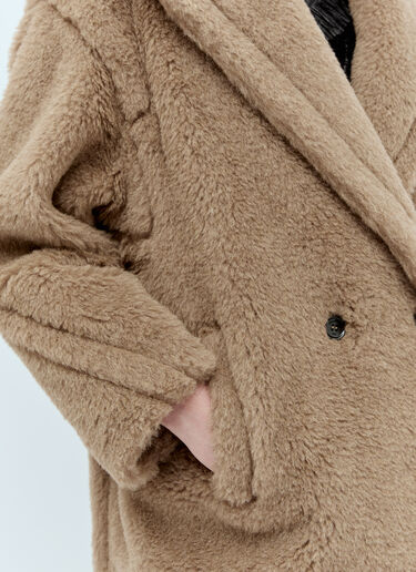 Max Mara Short Teddy Bear Icon Coat Brown max0255012