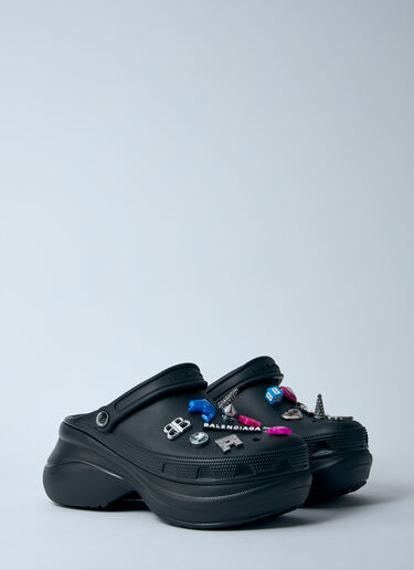 Balenciaga Crocs™ Platform Mules Black bal0259019