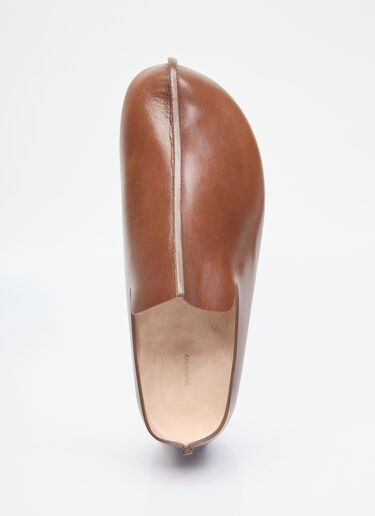 JW Anderson Platform Clog Shoe Brown jwa0255001