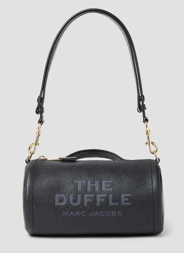 Marc Jacobs Duffle Leather Shoulder Bag Black mcj0253027