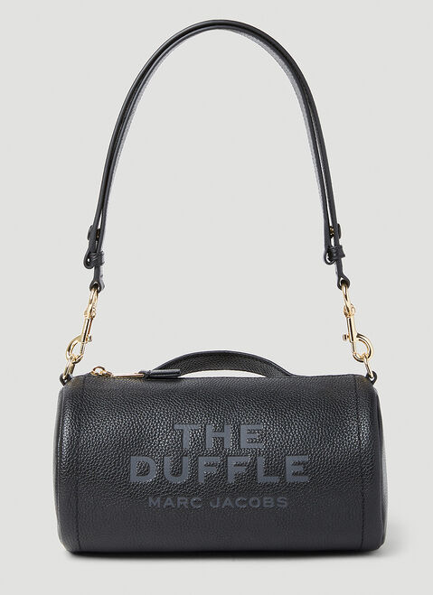 Marc Jacobs Duffle Leather Shoulder Bag Black mcj0253030