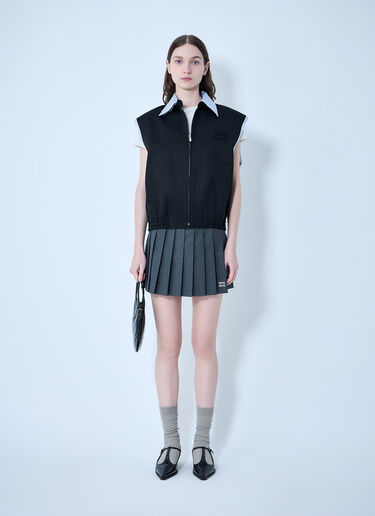 Chino Vest Miu Miu Chino Vest Black miu0264004