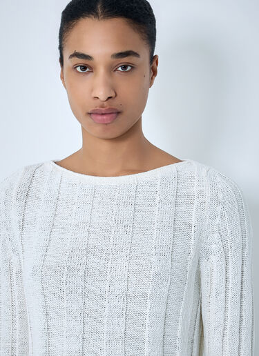 Sylas Sweater Khaite Sylas Sweater Cream kha0264005