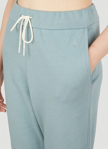 Jil Sander+ Logo Embroidered Track Pants Light Blue jsp0249009