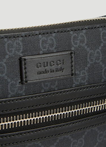 Gucci [GGスプリーム] メッセンジャーバッグ ブラック guc0135023