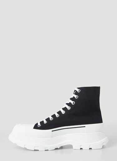 Alexander McQueen Tread Slick 及踝靴 黑 amq0147029