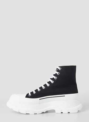 Alexander McQueen Tread Slick Ankle Boots Black amq0147029