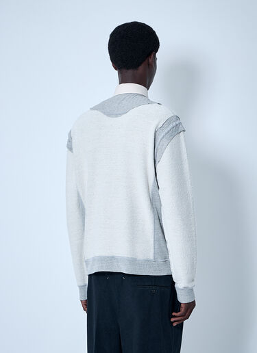 Maison Margiela 칼라 맨투맨  화이트 mla0159003