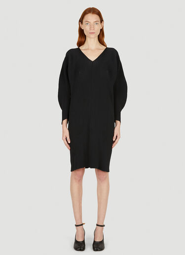 Issey Miyake Fluidity Arc 连衣裙 黑色 ism0251001