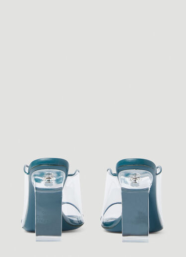 Honey Fucking Dijon x Acne Studios 하이힐 뮬 그린 hdj0252001