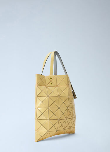 LN-CC® - Bao Bao Issey Miyake: Lucent One-Tone Tote Bag - Yellow Bao Bao Issey Miyake Lucent One-Tone Tote Bag Yellow bao0366002