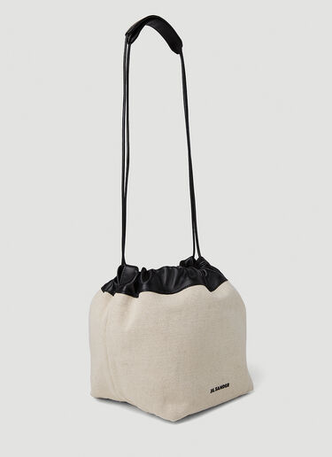 Jil Sander Dumpling Shoulder Bag Cream jil0251030