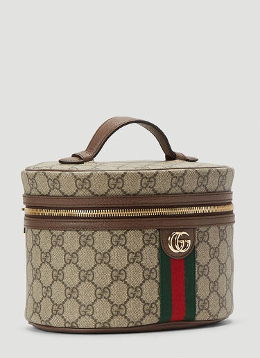 Gucci Ophidia GG Toiletry Case - Brown