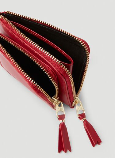 Comme des Garçons Wallet 아웃사이드 포켓 지갑 레드 cdw0351002