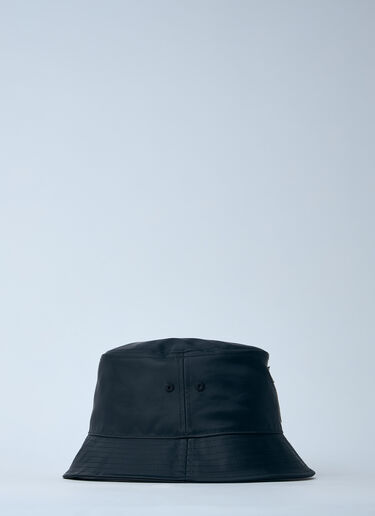 Logo Motif Bucket Hat Rick Owens x Champion Logo Motif Bucket Hat Black roc0161008