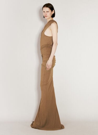Pillar Maxi Dress Entire Studios Pillar Maxi Dress Brown ent0254004