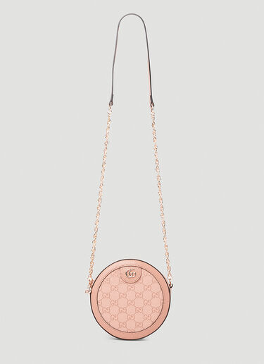 Gucci Ophidia Circle Shoulder Bag Pink guc0253209