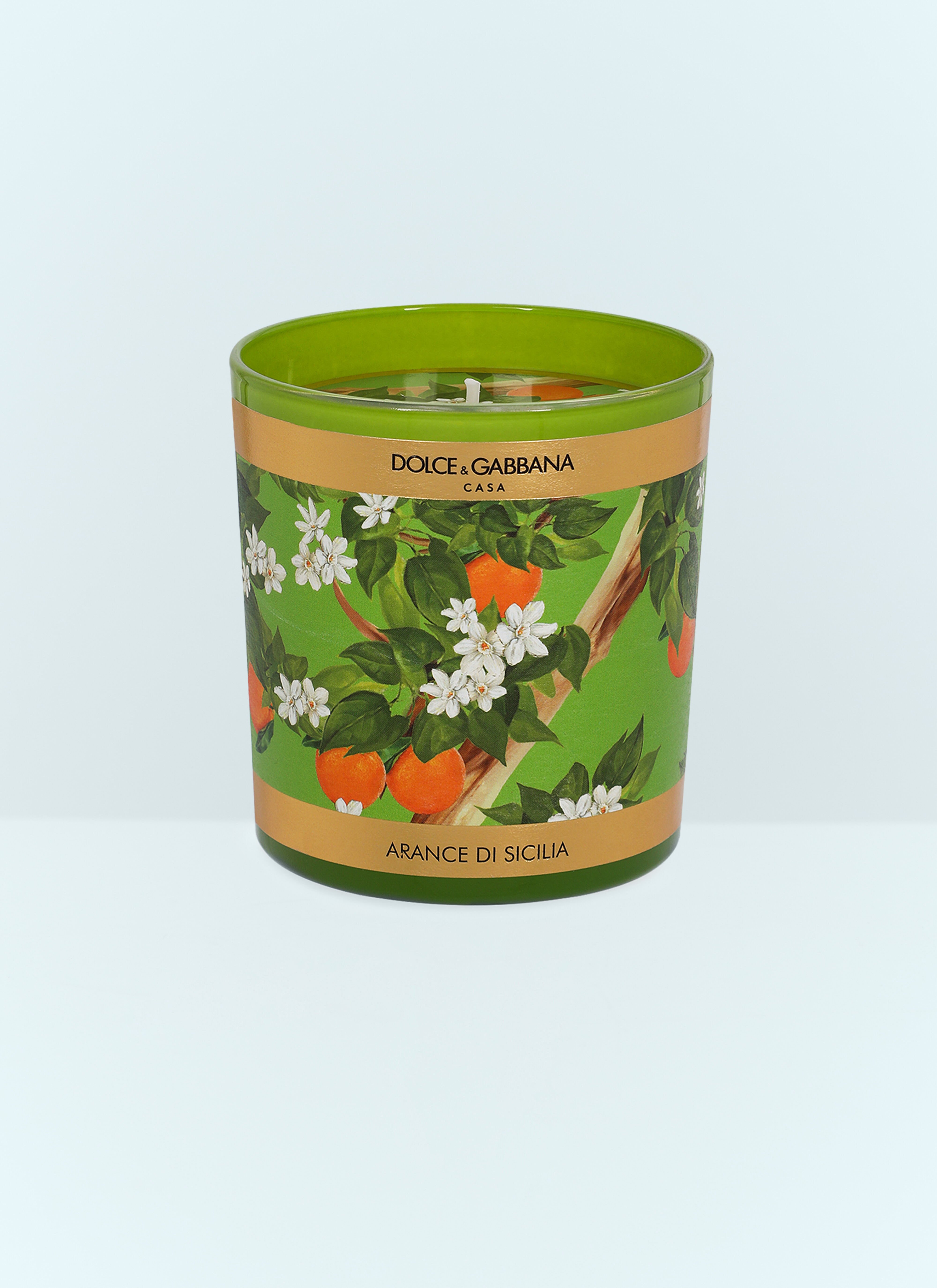 Les Ottomans Sicilian Orange Scented Candle Green wps0691232