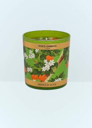 Dolce & Gabbana Casa Sicilian Orange Scented Candle Black wps0691219